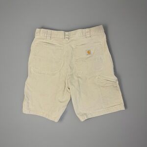 Carhartt Men's Khaki Cargo‎ Canvas Shorts Size 34